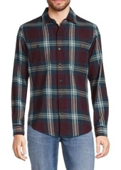 Bonobos Slim Fit Plaid Stretch Flannel Shirt