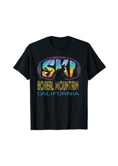 Ski Boreal Mountain California Skiing Vacation T-Shirt