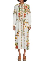 Borgo de Nor Camilla Linen Shirt Dress