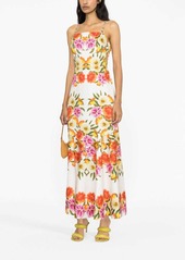 Borgo de Nor Jalisa floral-print cotton maxi dress