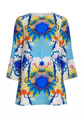 Borgo de Nor Sungoddess Crepe Minidress