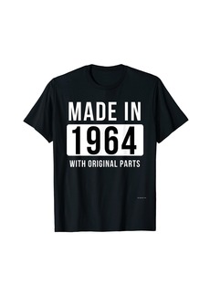 1964 Birthday Shirt Born In 1964 T Shirt Made In 1964 Tee