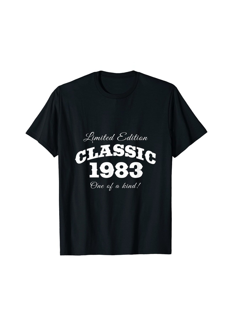 Born 1983 Mens And Womens Birthday T-Shirt