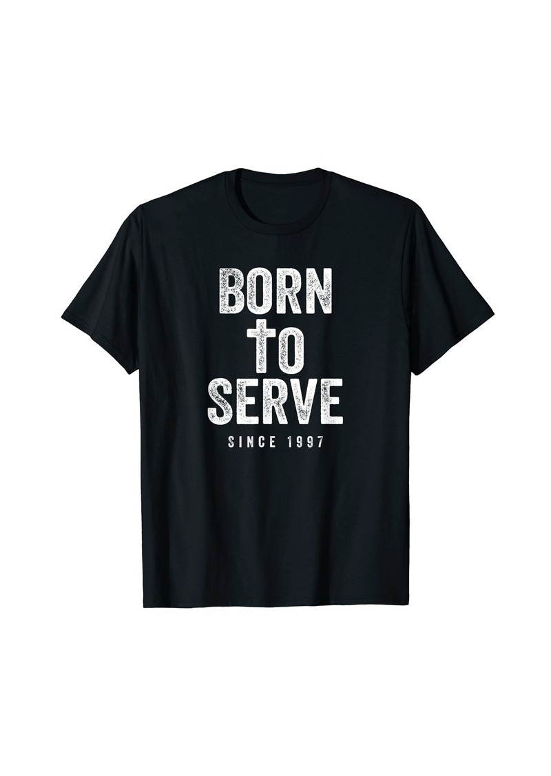 Born 26 Year Old Christian: Love Jesus and God 1997 26th Birthday T-Shirt