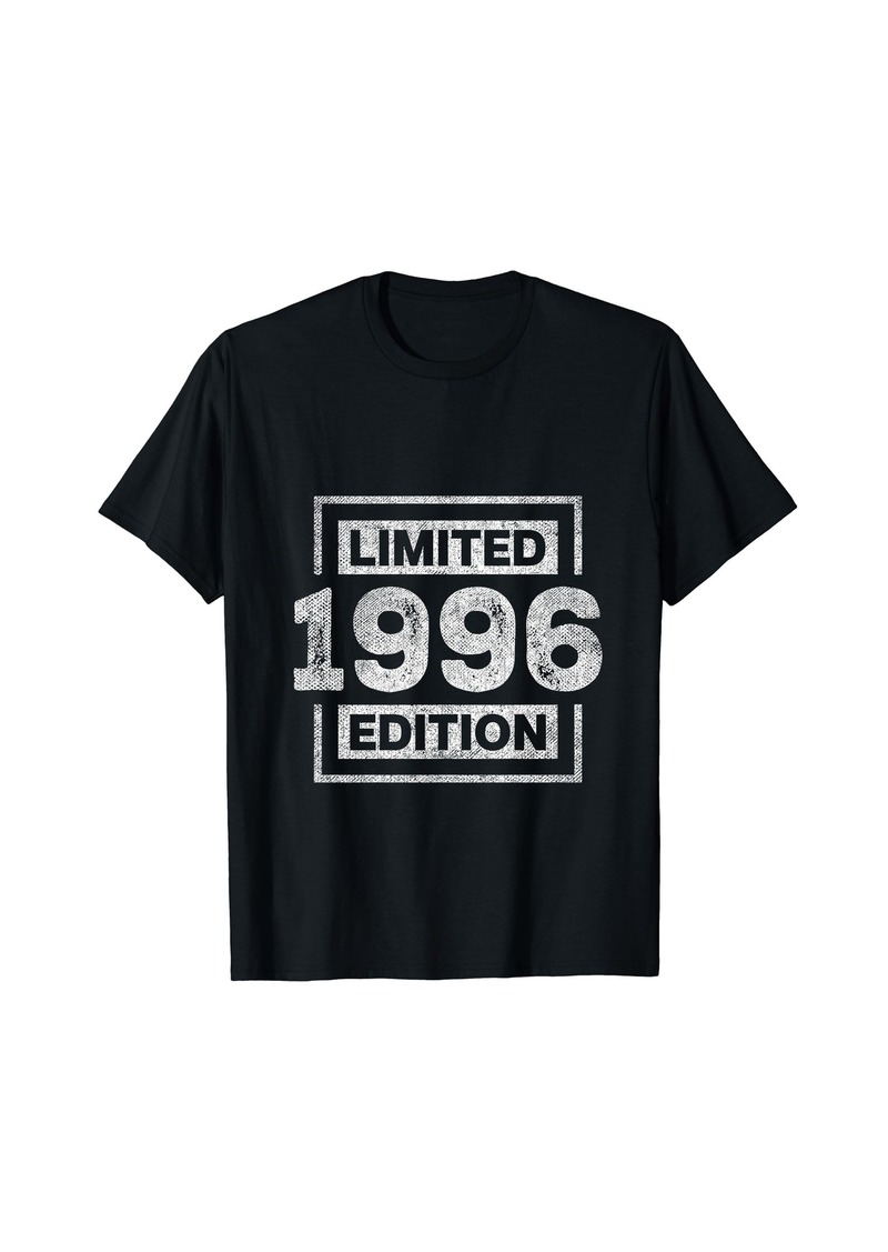 Born 28th Birthday Men 28 Years Old Women Limited Edition 1996 T-Shirt