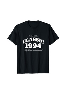 Born 30 Year Old Vintage Classic Car 1994 30th Birthday T-Shirt