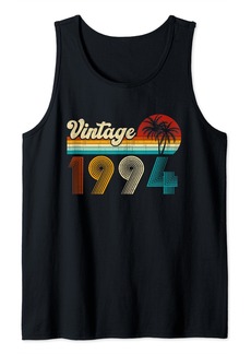 30 Years Old Gift Vintage Born In 1994 30th Birthday Retro Tank Top