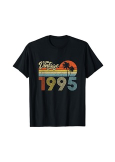 30 Years Old Gifts Vintage Born In 1995 30th Birthday Retro T-Shirt