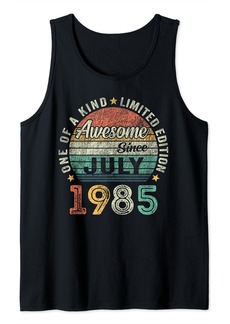 Born 39 Years Old Made In July 1985 39th Birthday Gifts Men Women Tank Top