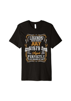 Born 45th Birthday Gifts Awesome Since July 1979 45 Year Old Premium T-Shirt