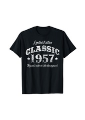 Born 67 Years Old Vintage Classic Car 1957 67th Birthday T-Shirt