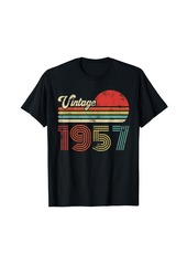 Born 67 Year Old Birthday Vintage 1957 67th Birthday T-Shirt