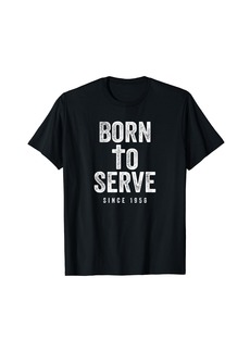 Born 68 Year Old Christian Jesus and God 1956 68th Birthday T-Shirt