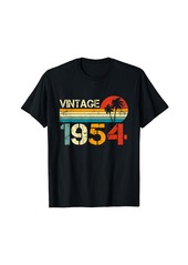 Born 70th Birthday Retro Vintage 1954 70 Years Old Gift Men Women T-Shirt