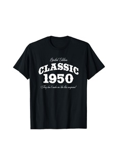 Born 74 Year Old: Vintage Classic Car 1950 74th Birthday T-Shirt