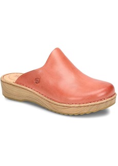 Born Andy Womens Leather Slip On Clogs