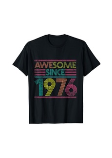 Born Awesome Since 1976 48th Birthday Gifts 48 Years Old T-Shirt