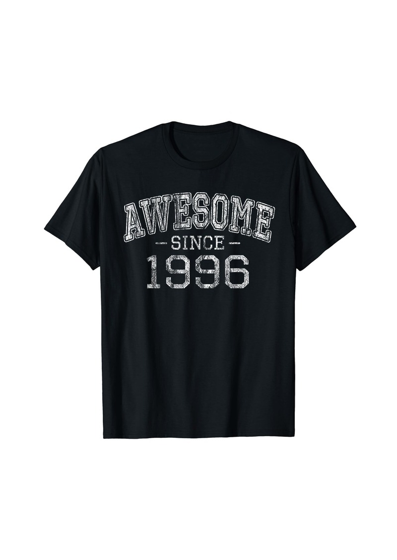 Awesome since 1996 Vintage Style Born in 1996 Birthday Gift T-Shirt