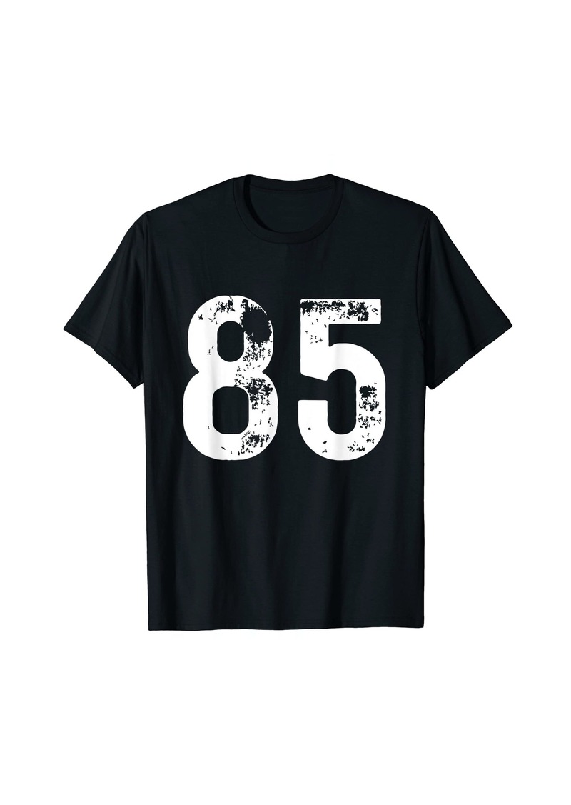 Born Big Number 85 for 85th Birthday Eighty Five Years Old 1985 T-Shirt