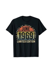 Born June 1969 Limited Edition T-Shirt 50th Birthday Gifts