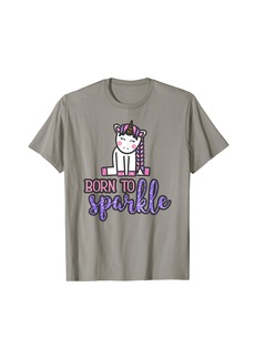 Born To Sparkle Unicorn T-Shirt