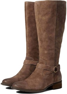 Born Women's Saddler Boot Taupe Distresed Suede