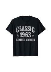 Born Classic 1963 Limited Edition Year Of Birth Birthday T-Shirt