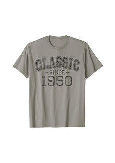 Classic since 1950 Vintage Style Born in 1950 Birthday Gift T-Shirt