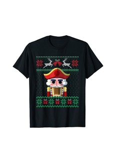 Born Deez Nuts Nutcracker Funny Ugly Christmas Xmas Men Women T-Shirt