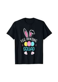 Born Egg Hunting Squad Bunny Easter Day Family Matching Group T-Shirt