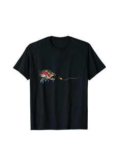 Born Fly Fishing Brook Trout Dry Fly Tying Fisherman Graphic T-Shirt