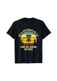 Born Funny Disc Golf Basket Wandering Art For Disc Golf Players T-Shirt