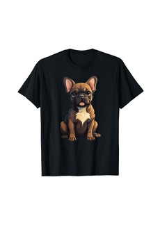 Born Funny French Bulldog Dog Lover Dog Graphic Men Women T-Shirt