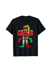 Born Gamer ELF Family Matching Christmas Funny Gaming Pajama PJ T-Shirt