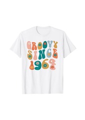 Born Groovy Since 1964 60th Birthday Hippie Style 60 Year Old T-Shirt