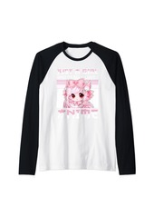 Born Anime Girl Merch Otaku Gifts Just A Girl Who Loves Anime Raglan Baseball Tee