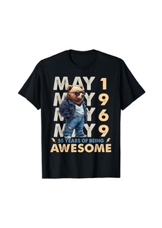Born Legend Since May 1969 55th Birthday Dad Bear 55 Years Old T-Shirt