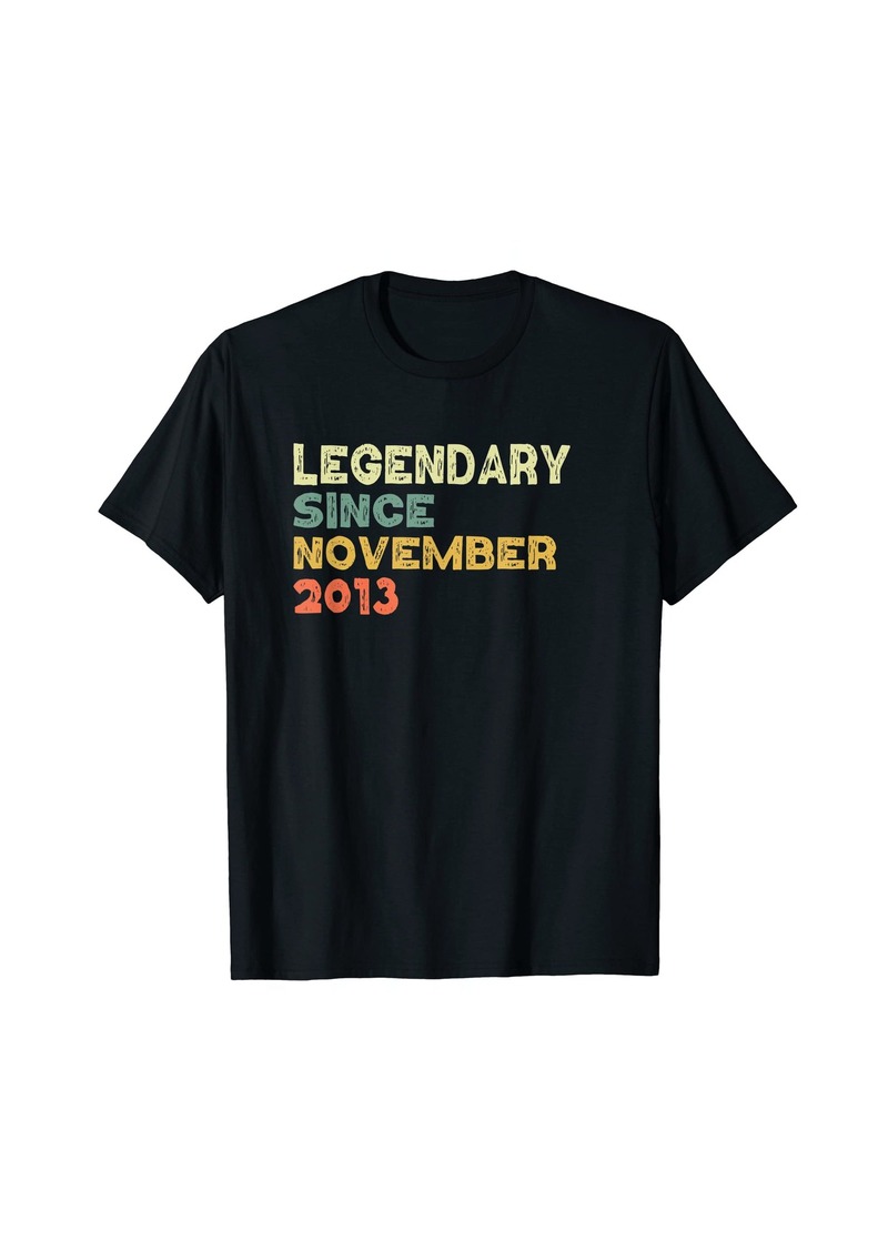 Born Legendary Since November 2013 T-Shirt