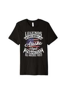 Legends Were Born In Anchorage Alaska Classic Birthday Premium T-Shirt