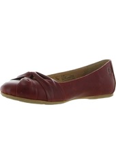 Born Lilly Womens Leather Padded Insole Ballet Flats