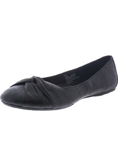 Born Lilly Womens Leather Slip On Ballet Flats
