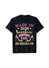 Born Made In 1956 Sunshine Hurricane Year Of Birth Birthday T-Shirt