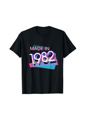 Born Made in 1982 Retro 80s Style Birthday 41st Year Custom T-Shirt