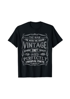 Born Man Myth Legend Vintage 1967 Year Of Birth Birthday T-Shirt