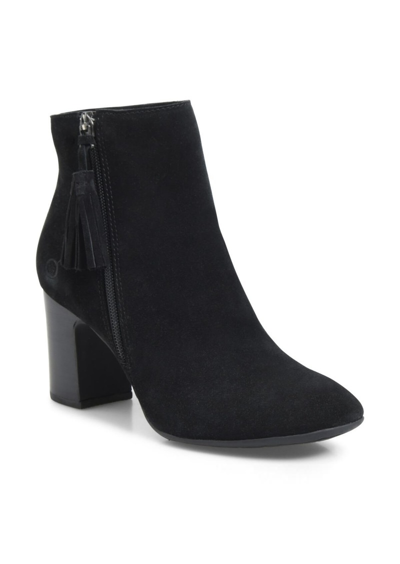 born michie block heel bootie