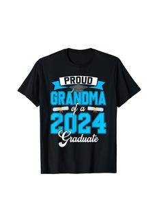 Born Proud Grandma Of A 2024 Graduate Senior 2024 Graduation T-Shirt
