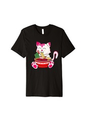 Born Ramen Cat Anime Kawaii Japanese Gifts Girl Official Teenager Premium T-Shirt