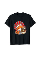 Born Ramen Cat Kawaii Anime Tee Japanese Gifts Boys Girls Teens T-Shirt