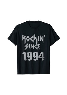 Born Rockin Since 1994 Classic Rock Year Of Birth Birthday T-Shirt