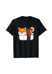 Born Shiba Inu Sushi Kawaii Neko Gift T-Shirt